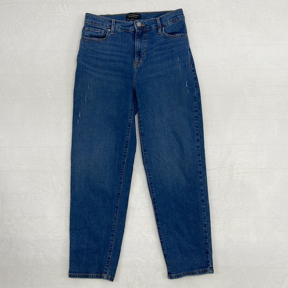Banana Republic Women’s High Rise Straight Jeans Sz 27/4
